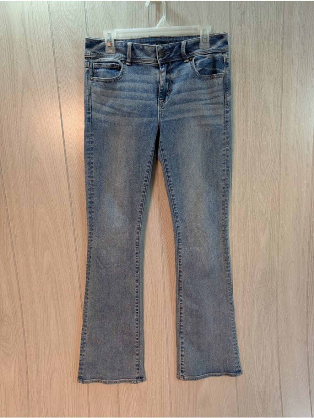American Eagle Jean Women's Size 10 L Kick Boot Super Stretch Cowgirl